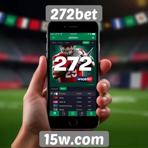 Experiência mobile otimizada no site 272bet